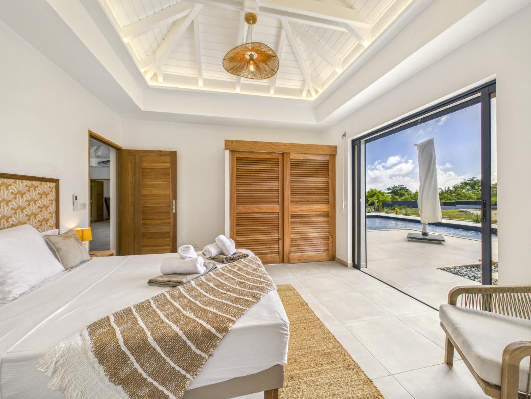 37.Location Villa piscine Saint François Guadeloupe_Chambre 4